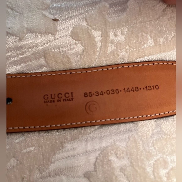 Gucci Suede Belt with Certificate of Authenticity Excellent condition - Picture 14 of 16